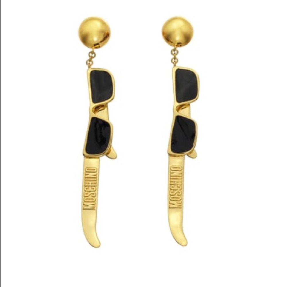 H&M moschino sunglasses earrings